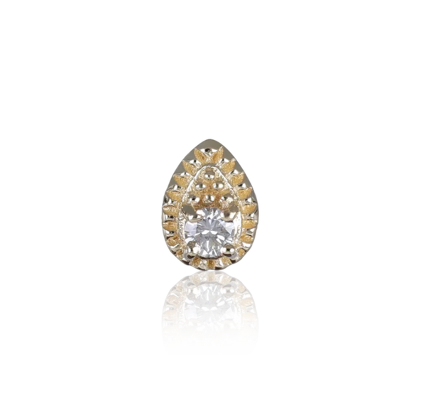 Beatti - 14KT Gold - Clio - Witte Diamant