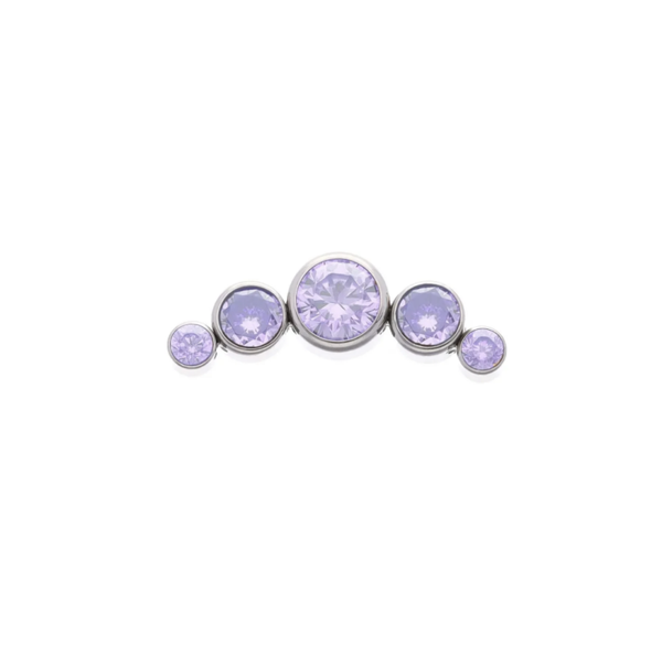 Tremun - Titanium - Cluster - Lavender