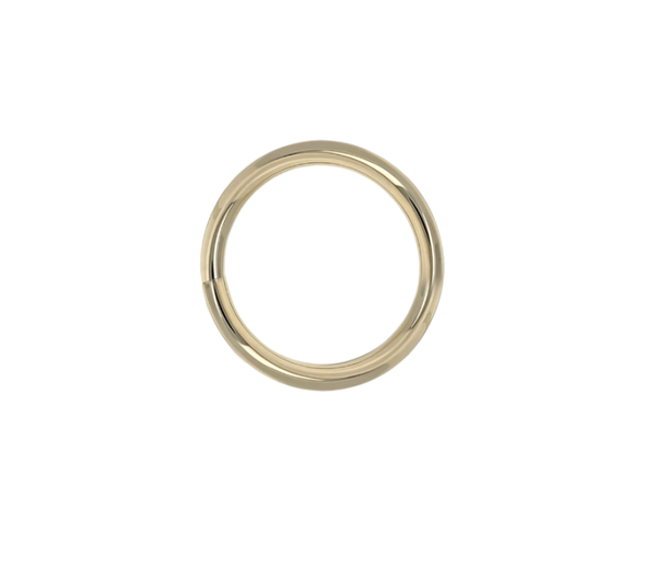 18KT Yellow Gold - Seam ring