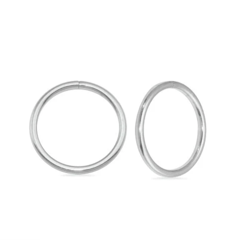 14KT Wit Goud - Seam Ring