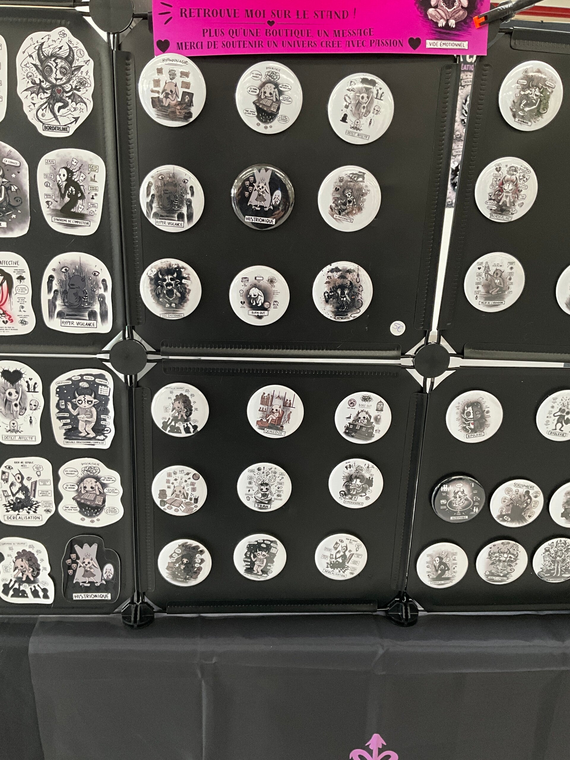 Badge les démons intérieurs