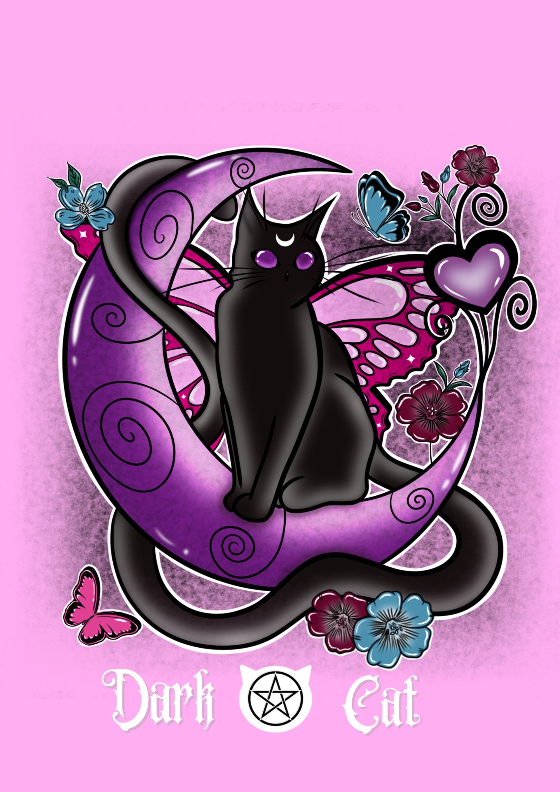 Poster chat féérique