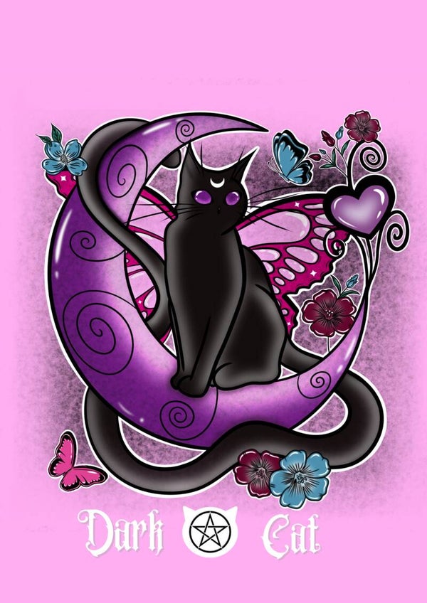 Poster chat féérique