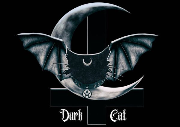Poster chat chauve souris