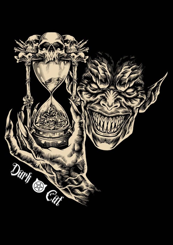 Poster le sablier de la mort