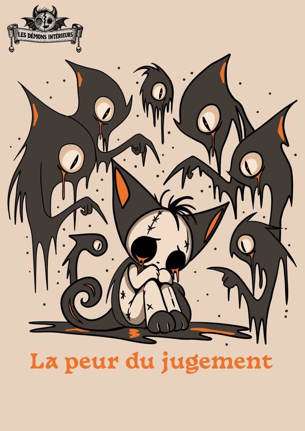 Poster la peur du jugement