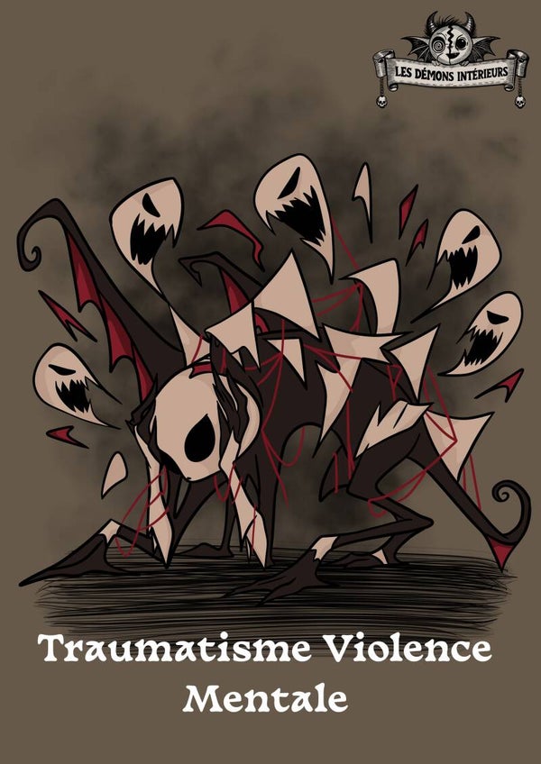 Poster traumatisme de violence mentale