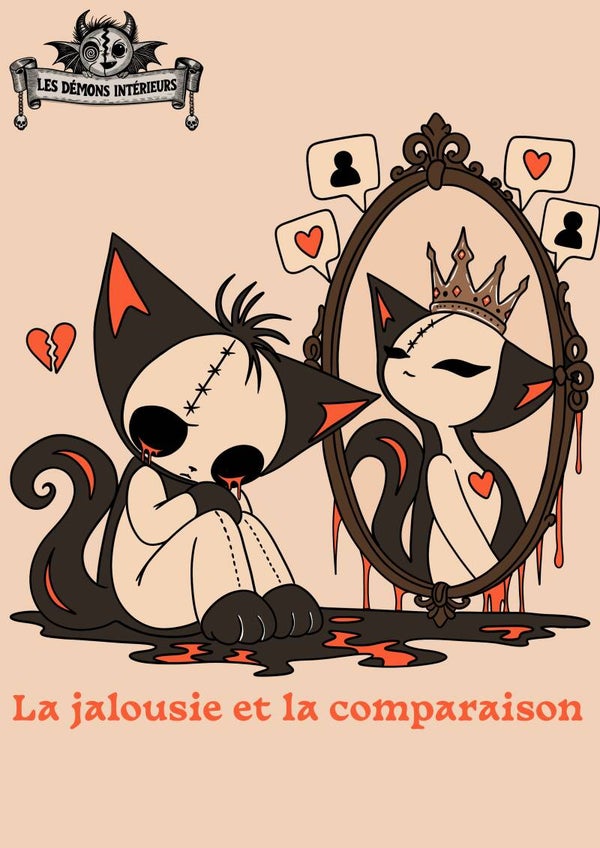 Poster la jalousie et la comparaison