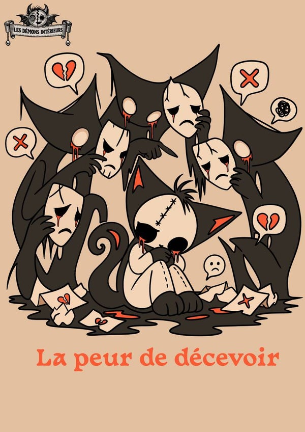Poster La peur de décevoir