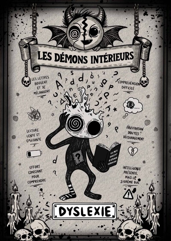 Poster dyslexique