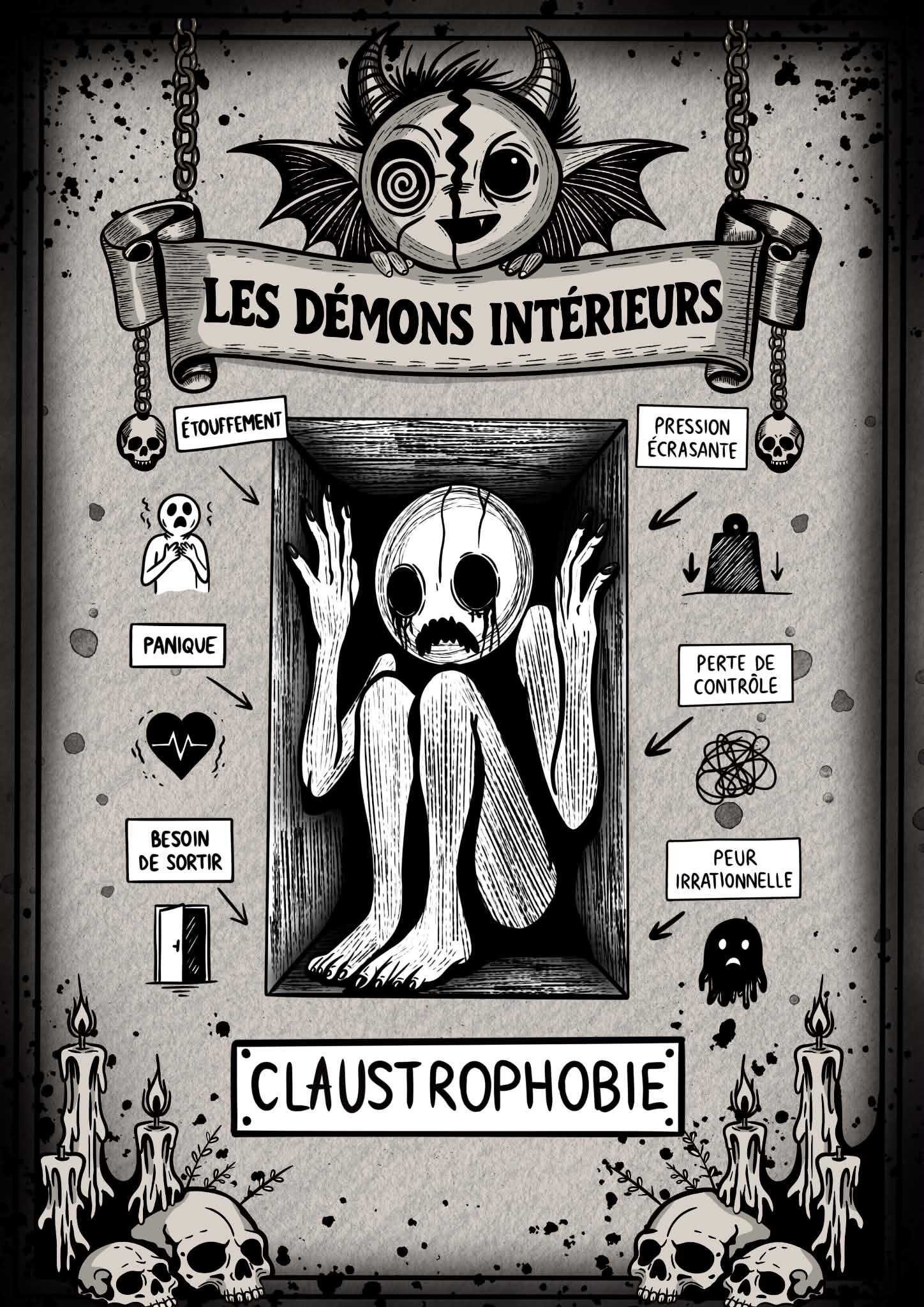 Poster claustrophobie