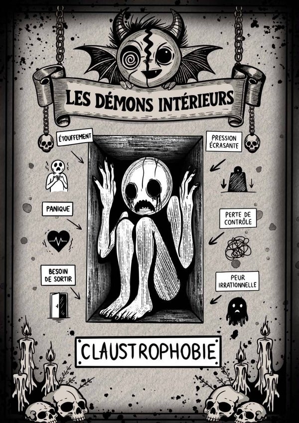 Poster claustrophobie