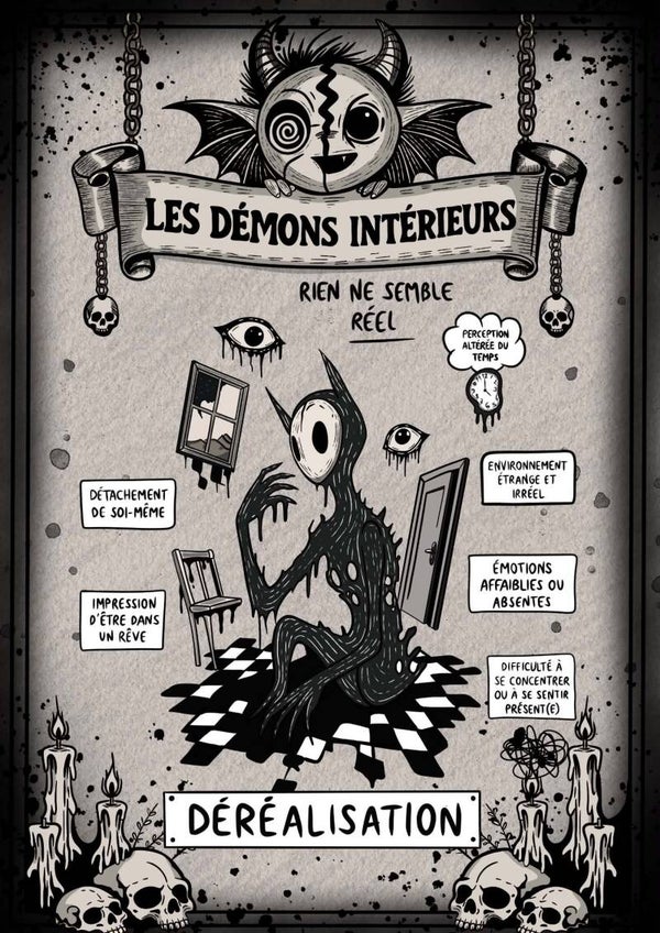 Poster déréalisation