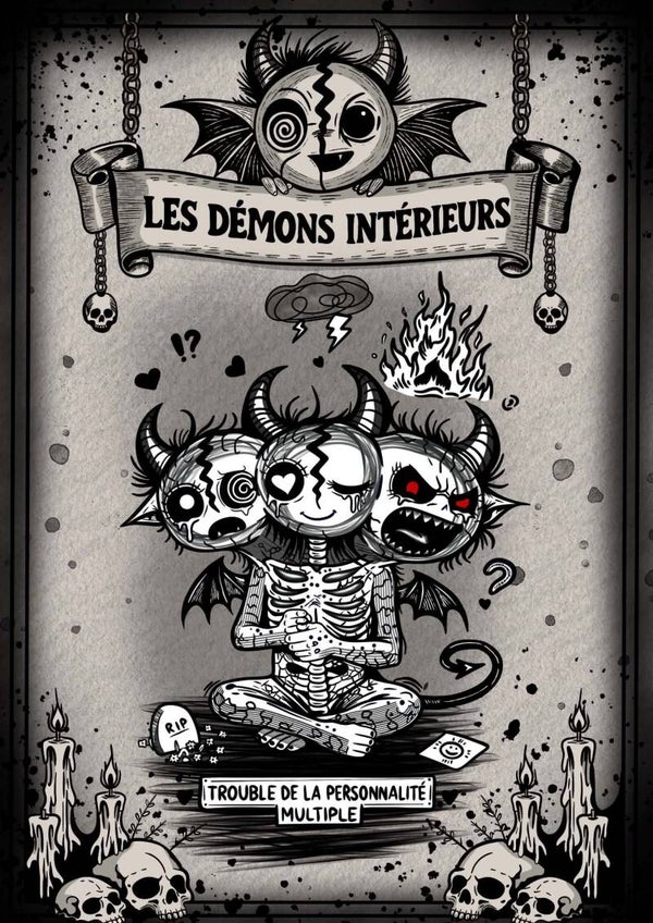 Poster trouble de la personnalité multiples