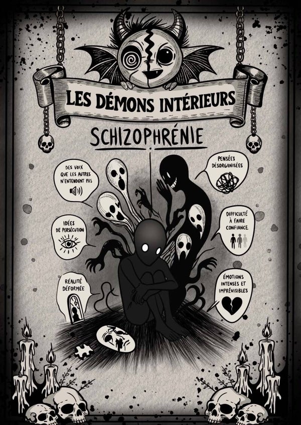 Poster schizophrénie