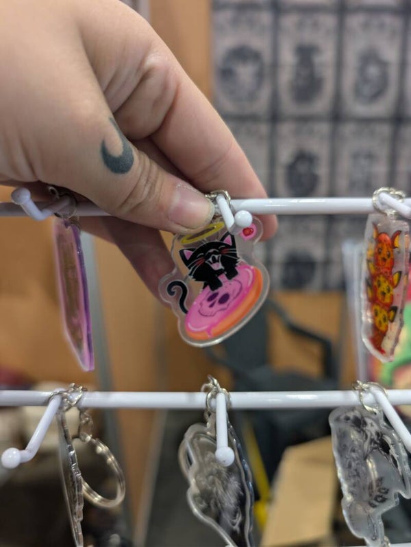 Porte clés chat kawaii