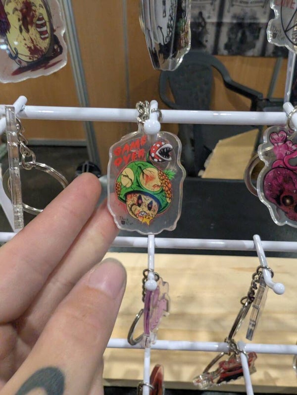 Porte clés toad