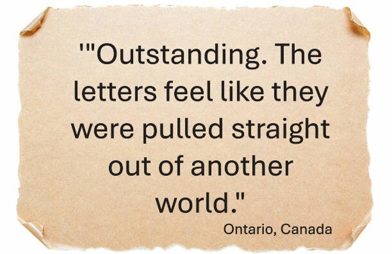 Rowendrey subscription letters review: Outstanding. The letters feel like they were pulled straight out of another world.