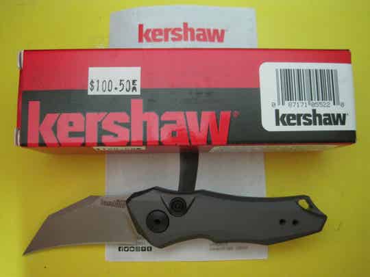 Kershaw Launch 10 Automatic Knife Gray (1.9" Stonewash) 7350, CA. LEGAL