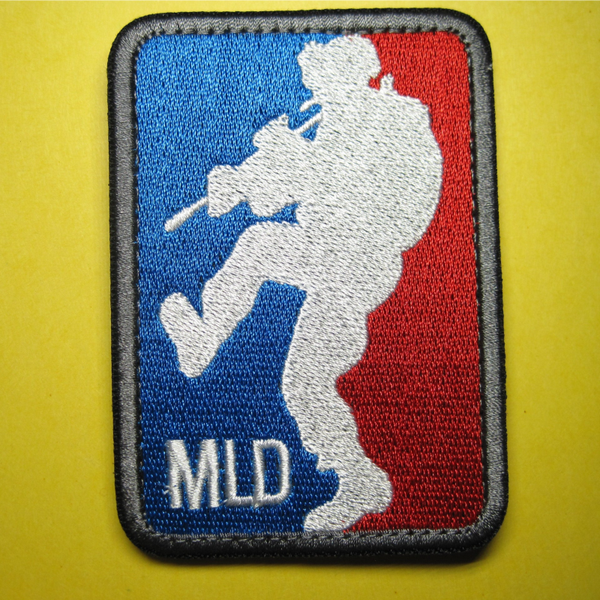 MAJOR LEAGUE DOOR KICKER MORALE PATCH HOOK BACK