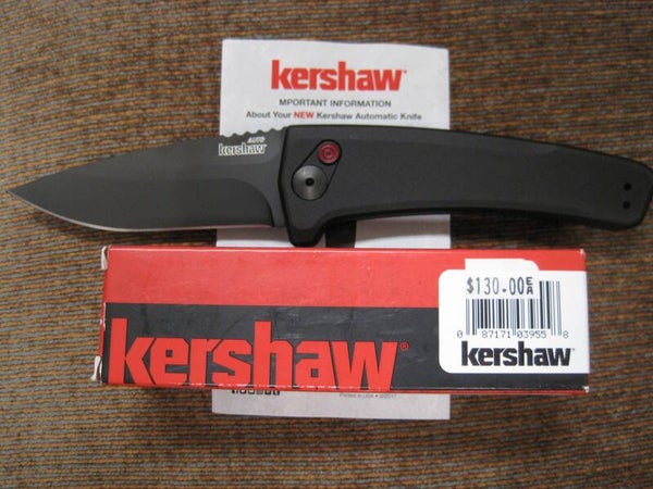 KERSHAW AUTOMATIC KNIFE LAUNCH 3 (7300BLK) NEW IN BOX, USA MADE