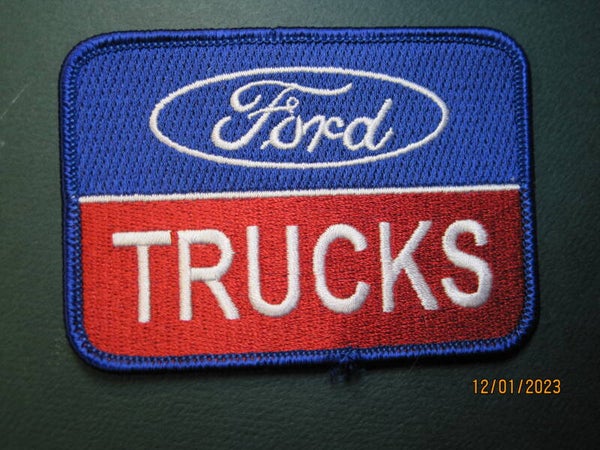 FORD TRUCKS CREST PATCH HOOK BACK