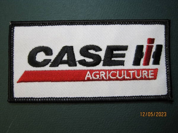 CASE IH TRACTOR PATCH CREST SIZE IRON ON / SEW ON