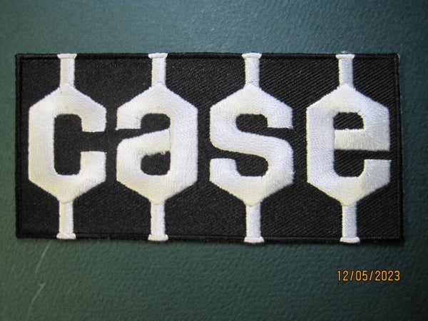 CASE INDUSTRIAL TRACTOR PATCH CREST SIZE IRON ON / SEW ON