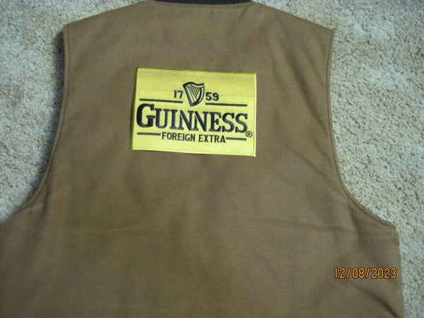 GUINNESS BEER BACK PATCH LARGE IRON ON / SEW ON