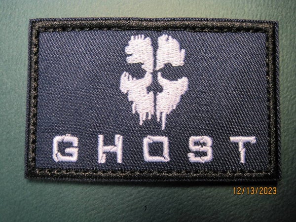 GHOST MORALE PATCH HOOK BACK
