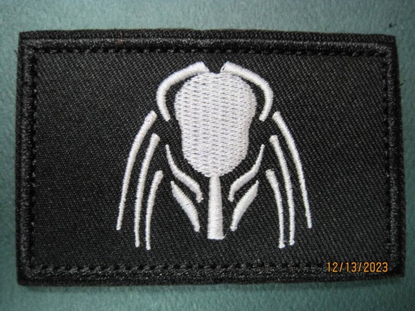 PREDATOR LOGO MORALE PATCH HOOK BACK