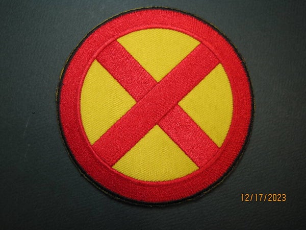 X MEN LOGO MORALE PATCH HOOK BACK