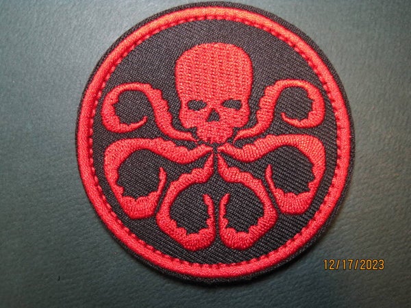 OCTOPUS SUPERHERO LOGO PATCH HOOK BACK