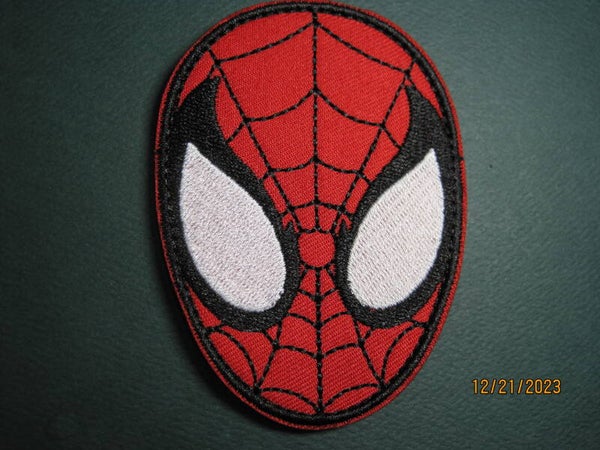 SPIDERMAN SUPERHERO PATCH HOOK BACK