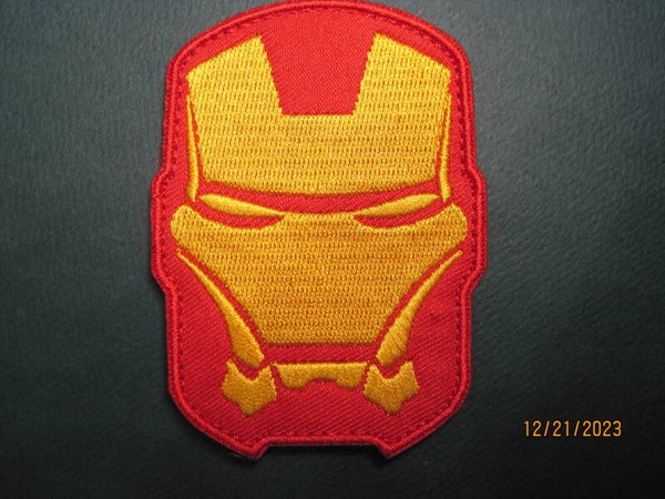 IRONMAN SUPERHERO PATCH HOOK BACK