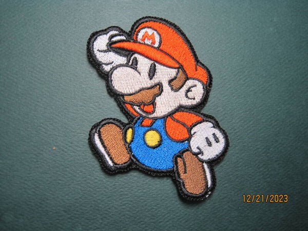 SUPER MARIO PATCH HOOK BACK