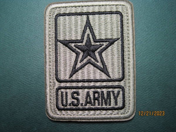 U.S. ARMY MORALE PATCH HOOK BACK