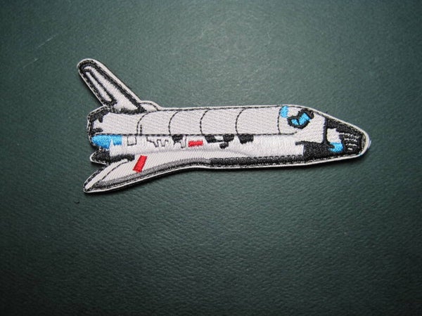NASA SPACE SHUTTLE PATCH HOOK BACK