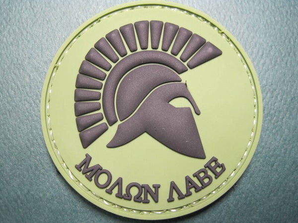 MALON LABE WARRIOR MORALE PATCH CIRCLE PVC HOOK BACK