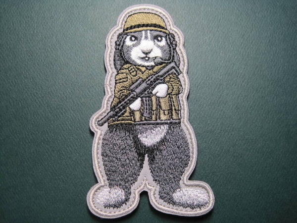 CAT SHIT ONE TACTICAL RABBIT PATCH HELMET HOOK BACK