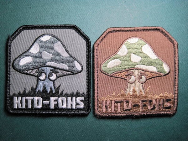 "KEPT IN THE DARK - FED ONLY HORSE SHIT" MORALE PATCH COLOR CHOICE