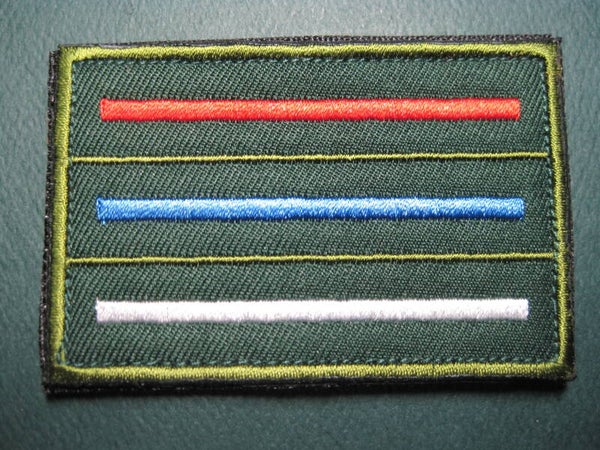 FIREFIGHTER, LAW ENFORCEMENT, EMS MORALE PATCH HOOK BACK