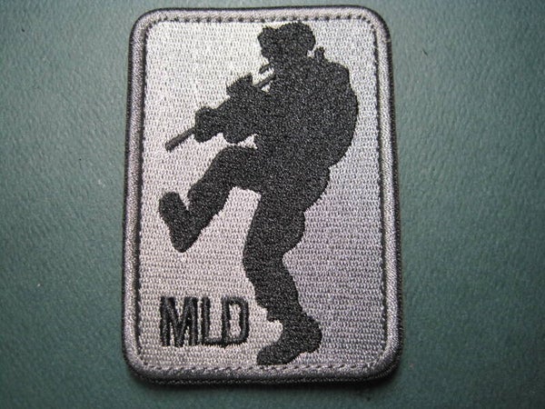 "MAJOR LEAUGE DOOR KICKER" MORALE PATCH W/ HOOK BACK