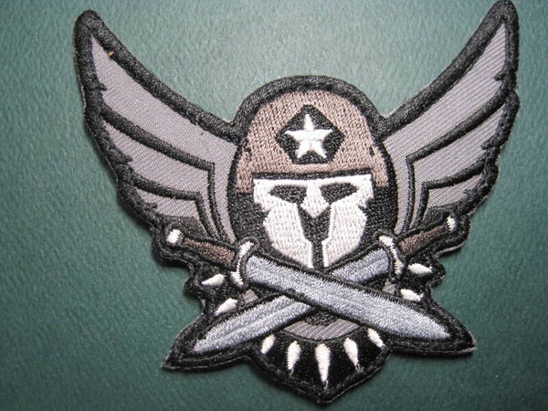 AVATION AIRBORNE WARRIOR PATCH HOOK BACK