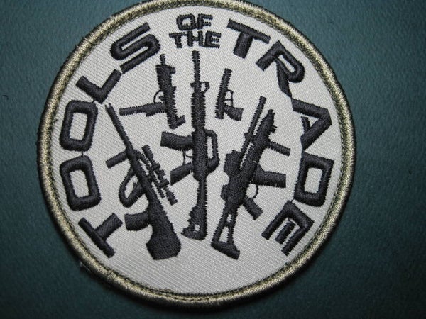 TOOLS OF THE TRADE WEAPONS MORALE PATCH HOOK BACK