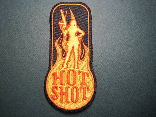 TACTICAL LADY HOT SHOT MORALE PATCH HOOK BACK