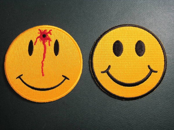 SMILEY FACE PATCH, YOUR CHOICE, LOOK! IRON ON!