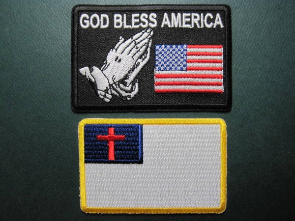 CHRISTIAN PATCHES, ASSORTED, LOOK AND CHOOSE! IRON ON! (003)