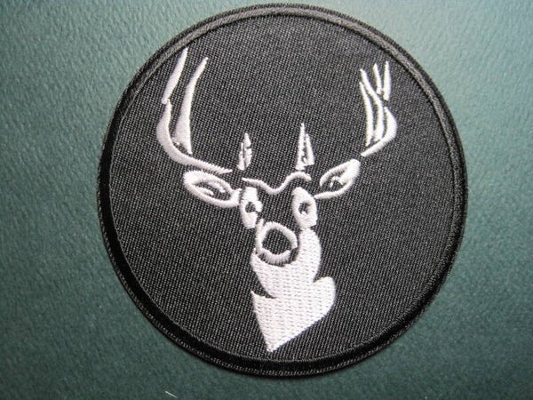 MUY GRANDE BUCK PATCH BOONE & CROCKETT IRON ON, 3 INCH