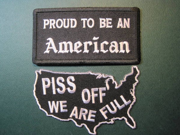 PROUD / PISS FUN PATCHES, ASSORTED, YOUR CHOICE, LOOK!